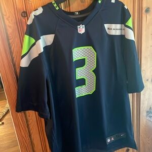 Russell Wilson Seahawks Jersey . XL